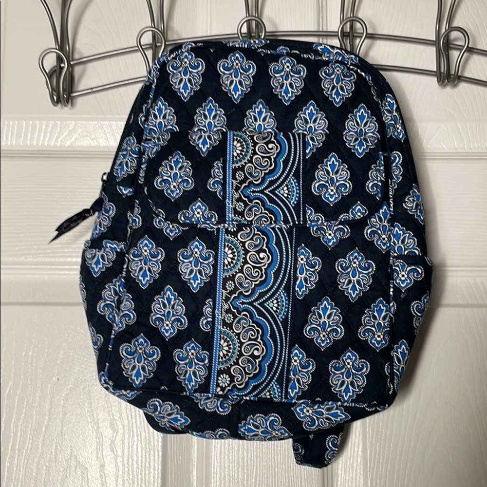 Vera Bradley calypso blue small backpack